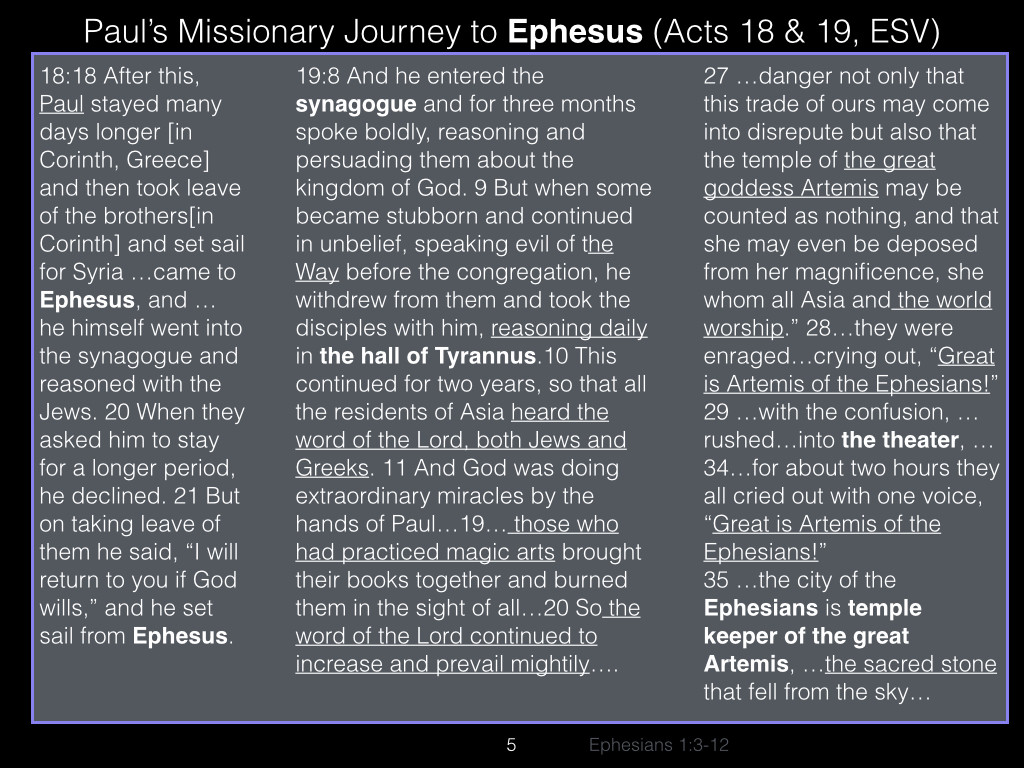 Ephesians 1 vs. 3-12.005