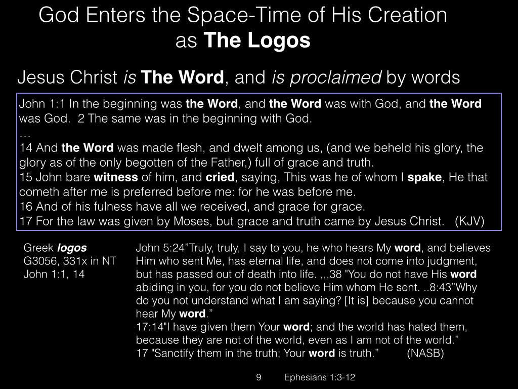 Ephesians 1 vs. 3-12.009