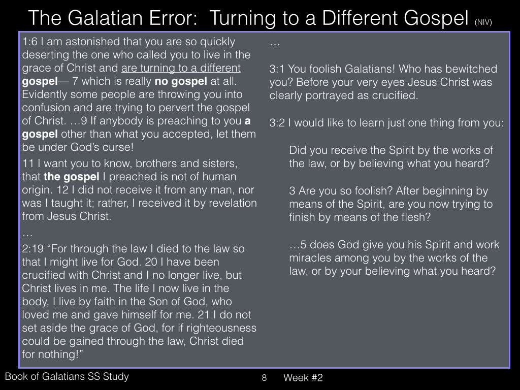 Galatians, Week #2.008